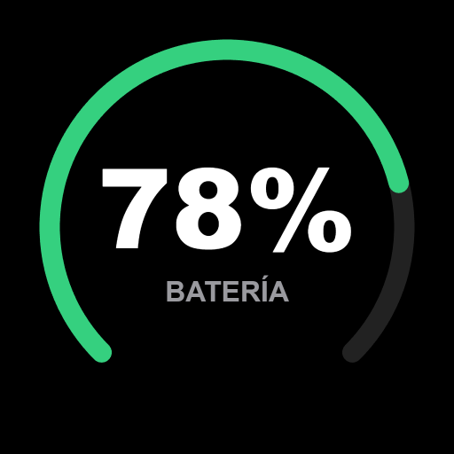 Pantalla de batería